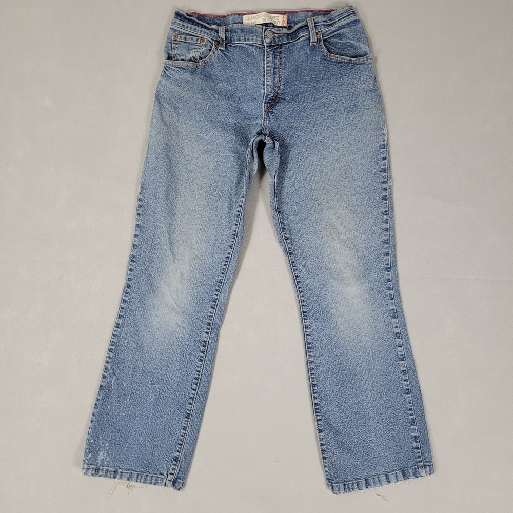 Levi's 515 Relaxed Bootcut Jeans Womens 10M 29x29 Blue Classic Vintage 29472-024